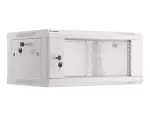 SZAFA INSTALACYJNA RACK WISZĄCA 19" 4U 600X450 SZARA LANBERG (FLAT PACK) V2