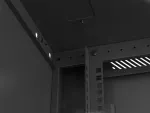 SZAFA INSTALACYJNA RACK WISZĄCA 19" 4U 600X600 CZARNA LANBERG (FLAT PACK) V2