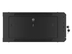 SZAFA INSTALACYJNA RACK WISZĄCA 19" 4U 600X600 CZARNA LANBERG (FLAT PACK) V2