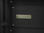 SZAFA INSTALACYJNA RACK WISZĄCA 19" 4U+3U 540X200 NISKOPROFILOWA CZARNA LANBERG (ZŁOŻONA)