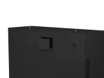 SZAFA INSTALACYJNA RACK WISZĄCA 19" 4U+3U 540X200 NISKOPROFILOWA CZARNA LANBERG (ZŁOŻONA)
