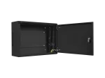 SZAFA INSTALACYJNA RACK WISZĄCA 19" 4U+3U 540X200 NISKOPROFILOWA CZARNA LANBERG (ZŁOŻONA)