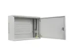 SZAFA INSTALACYJNA RACK WISZĄCA 19" 4U+3U 540X200 NISKOPROFILOWA SZARA LANBERG (ZŁOŻONA)