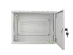 SZAFA INSTALACYJNA RACK WISZĄCA 19" 4U+3U 540X200 NISKOPROFILOWA SZARA LANBERG (ZŁOŻONA)