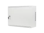 SZAFA INSTALACYJNA RACK WISZĄCA 19" 4U+3U 540X200 NISKOPROFILOWA SZARA LANBERG (ZŁOŻONA)