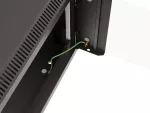 SZAFA INSTALACYJNA RACK WISZĄCA 19" 6U 540X350 CZARNA DRZWI PRZESZKLONE LANBERG (FLAT PACK)