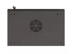 SZAFA INSTALACYJNA RACK WISZĄCA 19" 6U 540X350 CZARNA DRZWI PRZESZKLONE LANBERG (FLAT PACK)