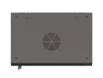 SZAFA INSTALACYJNA RACK WISZĄCA 19" 6U 540X350 CZARNA DRZWI PRZESZKLONE LANBERG (FLAT PACK)