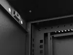 SZAFA INSTALACYJNA RACK WISZĄCA 19" 6U 540X350 CZARNA DRZWI PRZESZKLONE LANBERG (FLAT PACK)