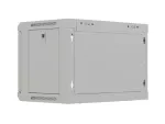 SZAFA INSTALACYJNA RACK WISZĄCA 19" 6U 540X350 SZARA DRZWI PRZESZKLONE LANBERG (FLAT PACK)