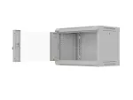 SZAFA INSTALACYJNA RACK WISZĄCA 19" 6U 540X350 SZARA DRZWI PRZESZKLONE LANBERG (FLAT PACK)