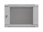 SZAFA INSTALACYJNA RACK WISZĄCA 19" 6U 540X350 SZARA DRZWI PRZESZKLONE LANBERG (FLAT PACK)
