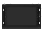 SZAFA INSTALACYJNA RACK WISZĄCA 19" 6U 600X450 CZARNA LANBERG (FLAT PACK) V2