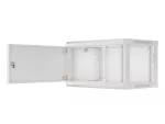 SZAFA INSTALACYJNA RACK WISZĄCA 19" 6U 600X450 SZARA DRZWI METALOWE LANBERG (FLAT PACK)