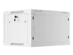 SZAFA INSTALACYJNA RACK WISZĄCA 19" 6U 600X450 SZARA DRZWI METALOWE LANBERG (FLAT PACK)