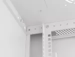 SZAFA INSTALACYJNA RACK WISZĄCA 19" 6U 600X450 SZARA DRZWI METALOWE LANBERG (FLAT PACK)