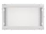 SZAFA INSTALACYJNA RACK WISZĄCA 19" 6U 600X450 SZARA DRZWI METALOWE LANBERG (FLAT PACK)