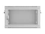 SZAFA INSTALACYJNA RACK WISZĄCA 19" 6U 600X450 SZARA DRZWI PERFOROWANE LANBERG (FLAT PACK)