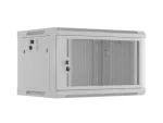 SZAFA INSTALACYJNA RACK WISZĄCA 19" 6U 600X450 SZARA DRZWI PERFOROWANE LANBERG (FLAT PACK)