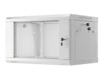 SZAFA INSTALACYJNA RACK WISZĄCA 19" 6U 600X450 SZARA LANBERG (FLAT PACK) V2