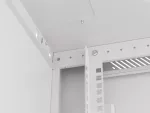 SZAFA INSTALACYJNA RACK WISZĄCA 19" 6U 600X600 SZARA DRZWI METALOWE LANBERG (FLAT PACK)