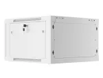 SZAFA INSTALACYJNA RACK WISZĄCA 19" 6U 600X600 SZARA DRZWI METALOWE LANBERG (FLAT PACK)