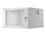 SZAFA INSTALACYJNA RACK WISZĄCA 19" 6U 600X600 SZARA LANBERG (FLAT PACK) V2