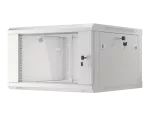 SZAFA INSTALACYJNA RACK WISZĄCA 19" 6U 600X600 SZARA LANBERG (FLAT PACK) V2