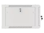 SZAFA INSTALACYJNA RACK WISZĄCA 19" 6U 600X600 SZARA LANBERG (FLAT PACK) V2