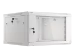 SZAFA INSTALACYJNA RACK WISZĄCA 19" 6U 600X600 SZARA LANBERG (FLAT PACK) V2