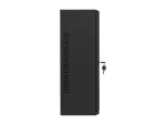 SZAFA INSTALACYJNA RACK WISZĄCA 19" 6U+3U 540X200 NISKOPROFILOWA CZARNA LANBERG (ZŁOŻONA)