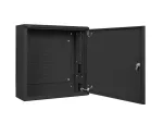 SZAFA INSTALACYJNA RACK WISZĄCA 19" 6U+3U 540X200 NISKOPROFILOWA CZARNA LANBERG (ZŁOŻONA)