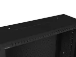 SZAFA INSTALACYJNA RACK WISZĄCA 19" 6U+3U 540X200 NISKOPROFILOWA CZARNA LANBERG (ZŁOŻONA)