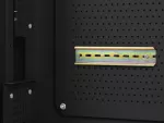 SZAFA INSTALACYJNA RACK WISZĄCA 19" 6U+3U 540X200 NISKOPROFILOWA CZARNA LANBERG (ZŁOŻONA)