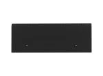 SZAFA INSTALACYJNA RACK WISZĄCA 19" 6U+3U 540X200 NISKOPROFILOWA CZARNA LANBERG (ZŁOŻONA)