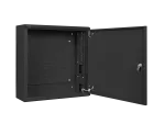 SZAFA INSTALACYJNA RACK WISZĄCA 19" 6U+3U 540X200 NISKOPROFILOWA CZARNA LANBERG (ZŁOŻONA)