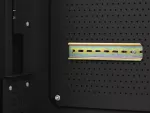 SZAFA INSTALACYJNA RACK WISZĄCA 19" 6U+3U 540X200 NISKOPROFILOWA CZARNA LANBERG (ZŁOŻONA)