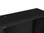 SZAFA INSTALACYJNA RACK WISZĄCA 19" 6U+3U 540X200 NISKOPROFILOWA CZARNA LANBERG (ZŁOŻONA)