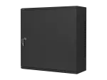 SZAFA INSTALACYJNA RACK WISZĄCA 19" 6U+3U 540X200 NISKOPROFILOWA CZARNA LANBERG (ZŁOŻONA)