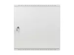 SZAFA INSTALACYJNA RACK WISZĄCA 19" 6U+3U 540X200 NISKOPROFILOWA SZARA LANBERG (ZŁOŻONA)