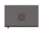 SZAFA INSTALACYJNA RACK WISZĄCA 19" 9U 540X350 CZARNA DRZWI PRZESZKLONE LANBERG (FLAT PACK)