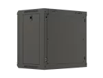 SZAFA INSTALACYJNA RACK WISZĄCA 19" 9U 540X350 CZARNA DRZWI PRZESZKLONE LANBERG (FLAT PACK)