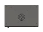 SZAFA INSTALACYJNA RACK WISZĄCA 19" 9U 540X350 CZARNA DRZWI PRZESZKLONE LANBERG (FLAT PACK)