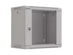 SZAFA INSTALACYJNA RACK WISZĄCA 19" 9U 540X350 SZARA DRZWI PRZESZKLONE LANBERG (FLAT PACK)