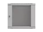 SZAFA INSTALACYJNA RACK WISZĄCA 19" 9U 540X350 SZARA DRZWI PRZESZKLONE LANBERG (FLAT PACK)