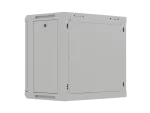 SZAFA INSTALACYJNA RACK WISZĄCA 19" 9U 540X350 SZARA DRZWI PRZESZKLONE LANBERG (FLAT PACK)