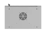 SZAFA INSTALACYJNA RACK WISZĄCA 19" 9U 540X350 SZARA DRZWI PRZESZKLONE LANBERG (FLAT PACK)