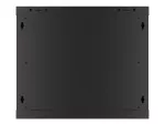 SZAFA INSTALACYJNA RACK WISZĄCA 19" 9U 600X450 CZARNA LANBERG (FLAT PACK) V2
