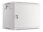 SZAFA INSTALACYJNA RACK WISZĄCA 19" 9U 600X450 SZARA DRZWI METALOWE LANBERG (FLAT PACK)