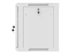 SZAFA INSTALACYJNA RACK WISZĄCA 19" 9U 600X450 SZARA DRZWI METALOWE LANBERG (FLAT PACK)